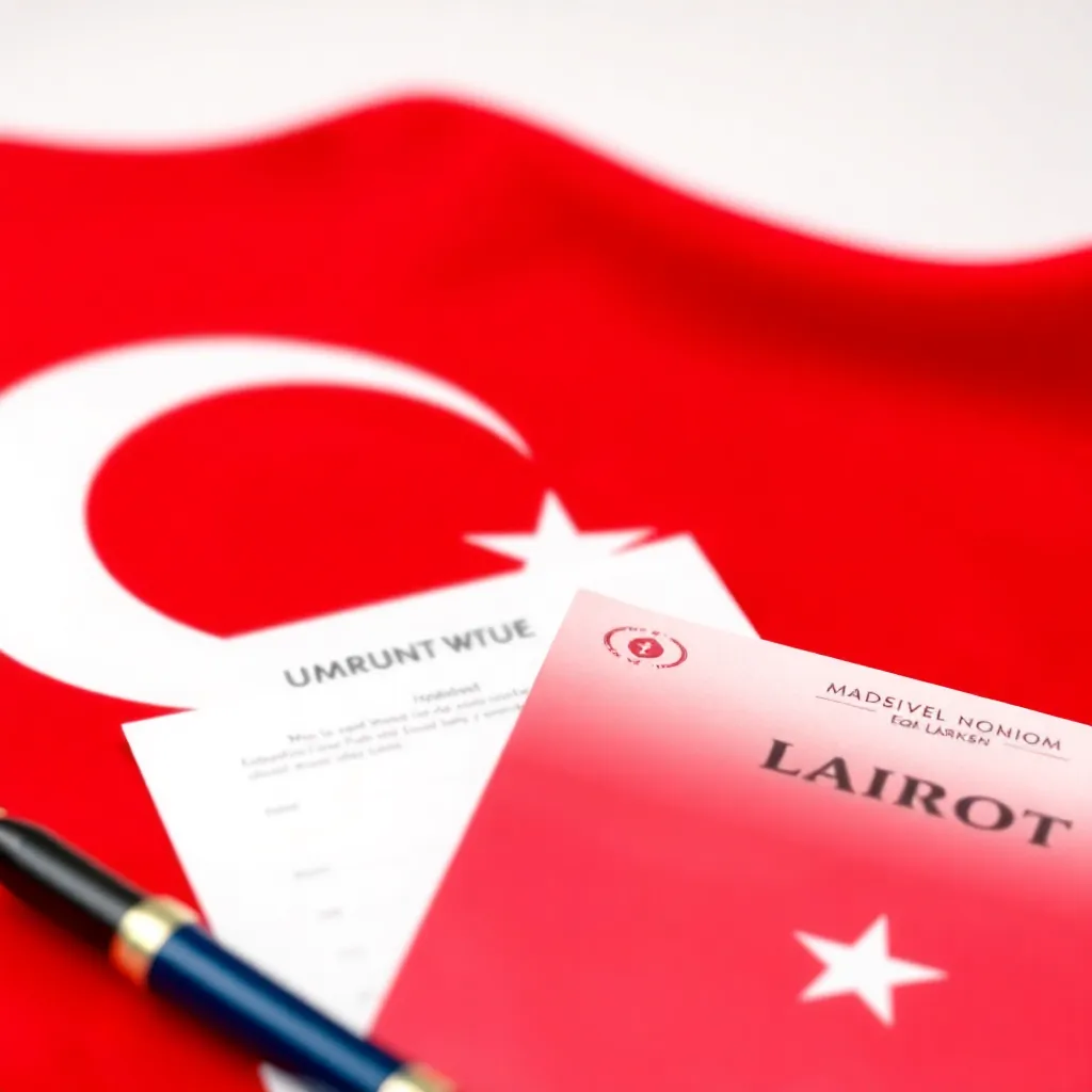Türkiye'de yasal uyumluluk süreçlerini gösteren bir görsel